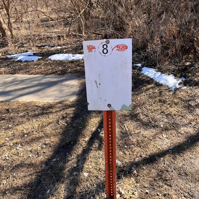 Very weathered signs