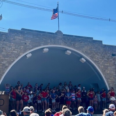 At The Historic Bandshell