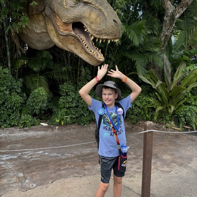 Sawyer's Jurassic Park Wish